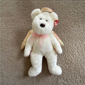 Ty Beanie Babies Halo The Angel Bear